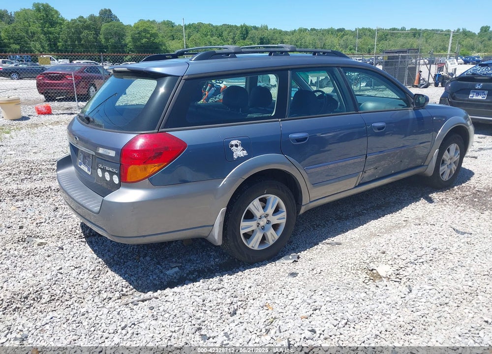 2005 SUBARU OUTBACK 2.5I LIMITED VIN: 4S4BP62C057384659