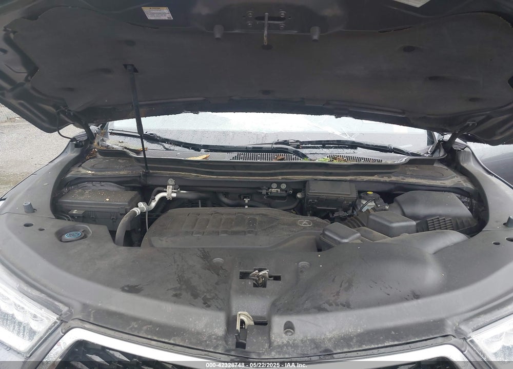 2017 ACURA MDX VIN: 5FRYD4H37HB040701