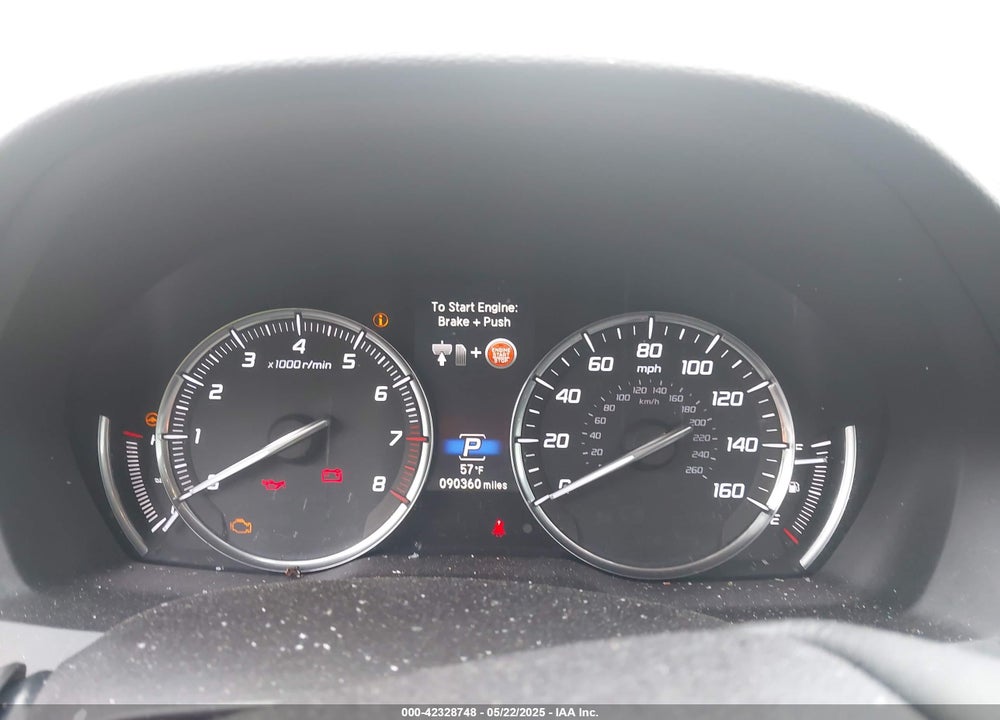 2017 ACURA MDX VIN: 5FRYD4H37HB040701