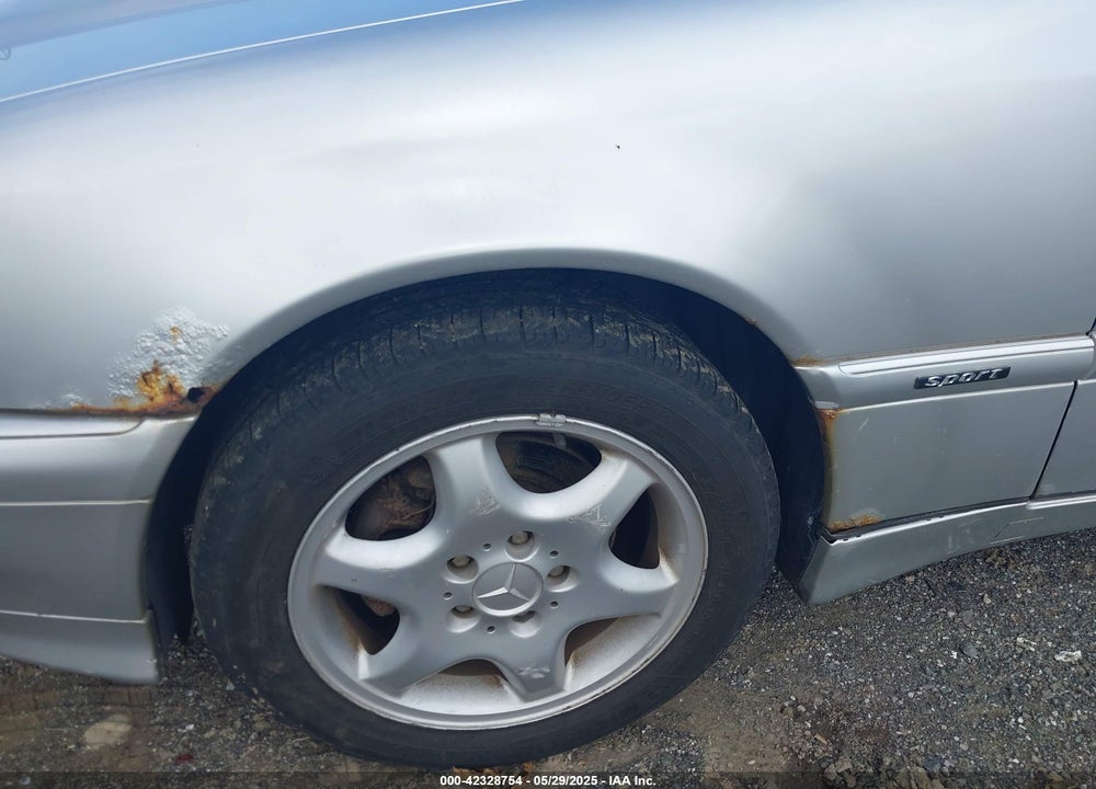 2000 MERCEDES-BENZ C 230 KOMPRESSOR VIN: WDBHA24G5YA865540