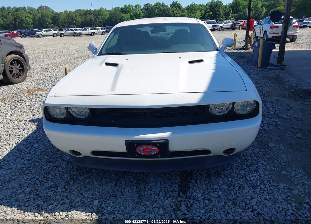 2013 DODGE CHALLENGER VIN: 2C3CDYAG9DH662810