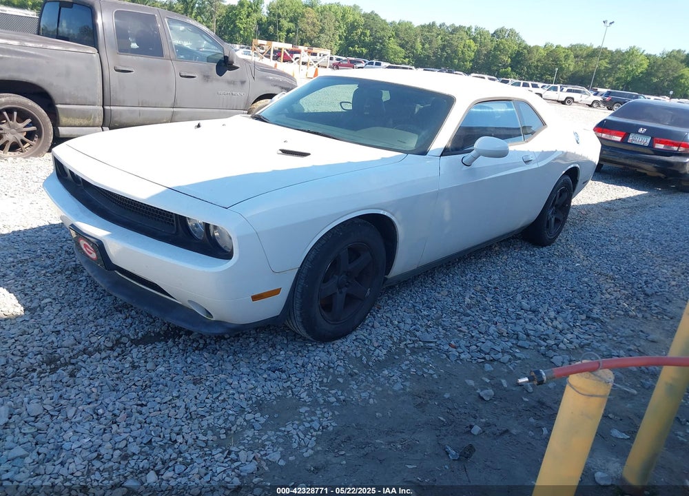 2013 DODGE CHALLENGER VIN: 2C3CDYAG9DH662810