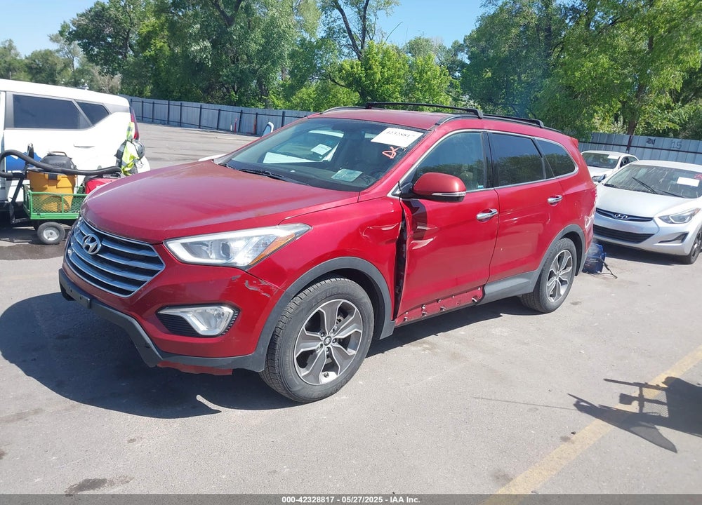 2013 HYUNDAI SANTA FE VIN: KM8SNDHFXDU024827