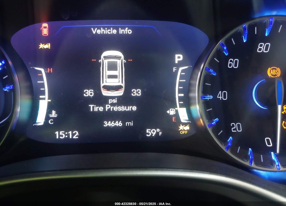 2022 CHRYSLER PACIFICA TOURING L AWD VIN: 2C4RC3BG8NR228030