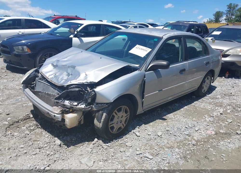 2001 HONDA CIVIC LX VIN: 2HGES165X1H534419