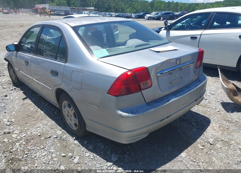 2001 HONDA CIVIC LX VIN: 2HGES165X1H534419