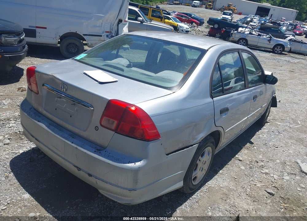 2001 HONDA CIVIC LX VIN: 2HGES165X1H534419