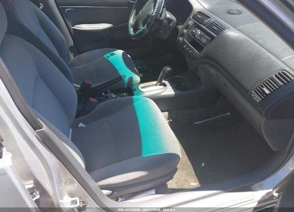 2001 HONDA CIVIC LX VIN: 2HGES165X1H534419