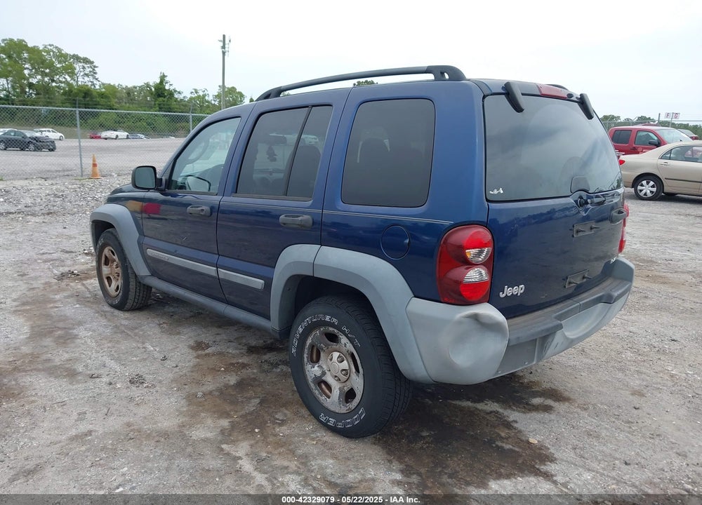 2005 JEEP LIBERTY SPORT VIN: 1J4GK48K95W536384