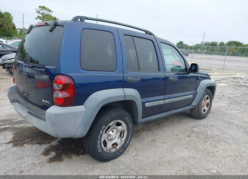2005 JEEP LIBERTY SPORT VIN: 1J4GK48K95W536384