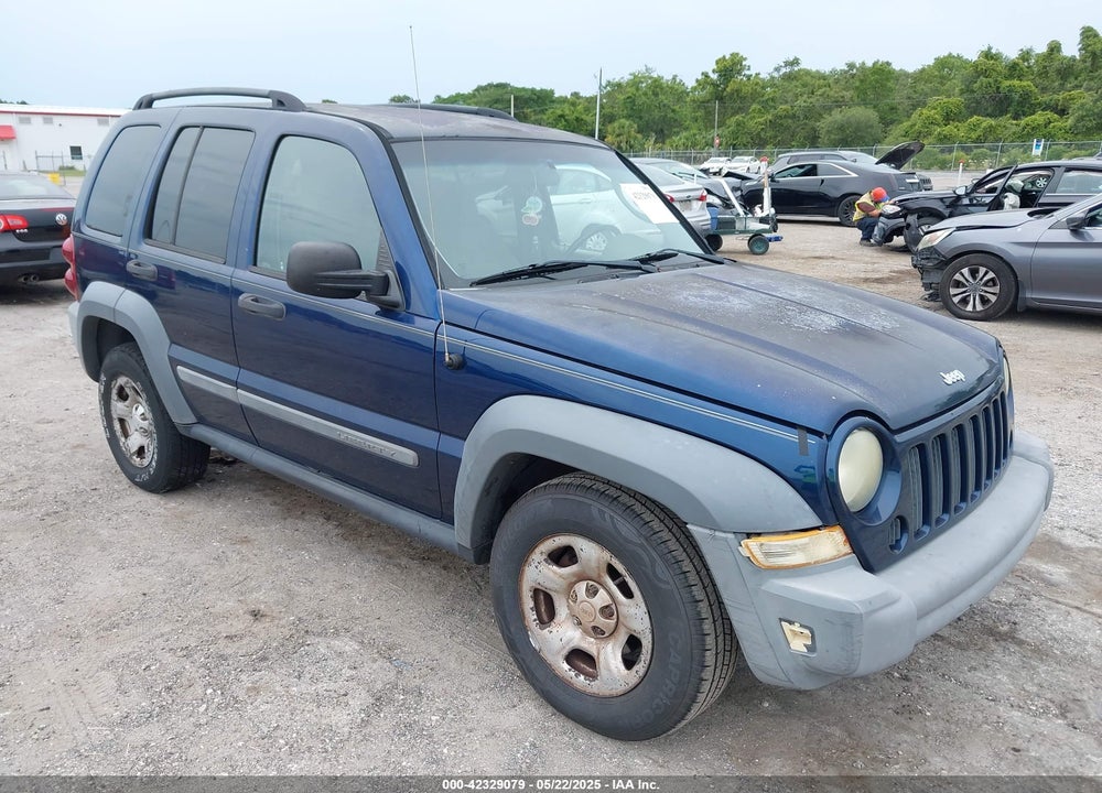 2005 JEEP LIBERTY SPORT VIN: 1J4GK48K95W536384