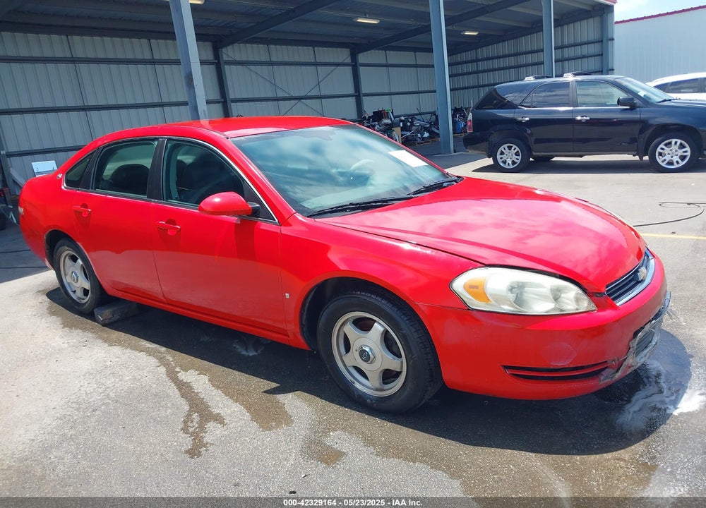 2008 CHEVROLET IMPALA POLICE VIN: 2G1WS553381331989