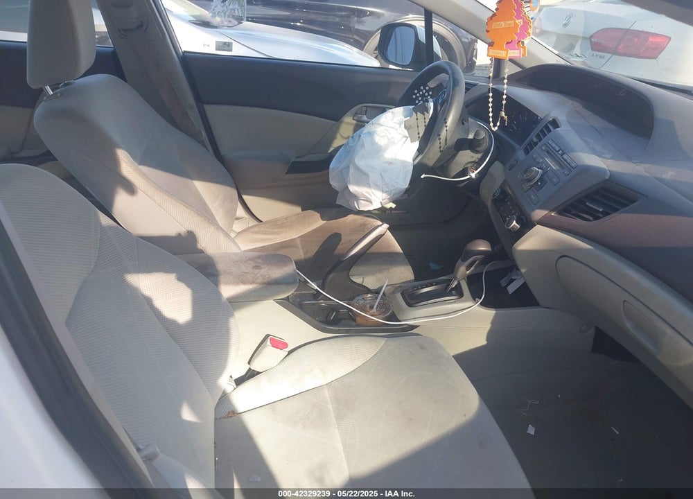 2012 HONDA CIVIC VIN: 19XFB2F52CE323173