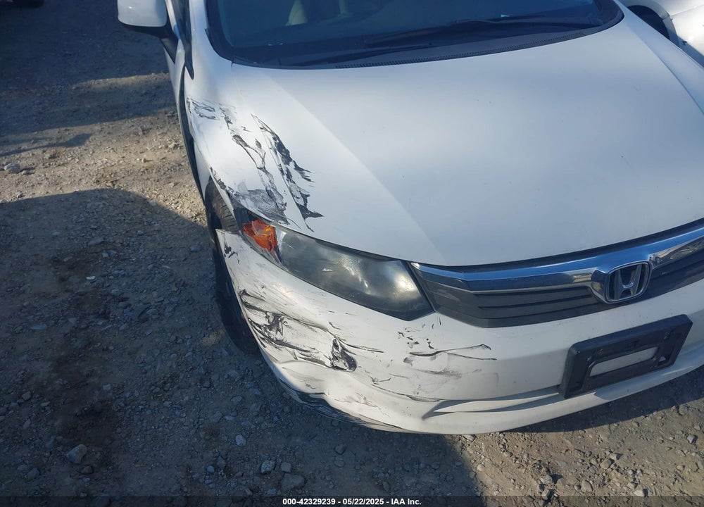 2012 HONDA CIVIC VIN: 19XFB2F52CE323173
