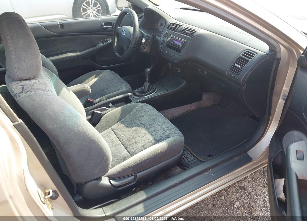 2002 HONDA CIVIC EX VIN: 1HGEM21982L092903