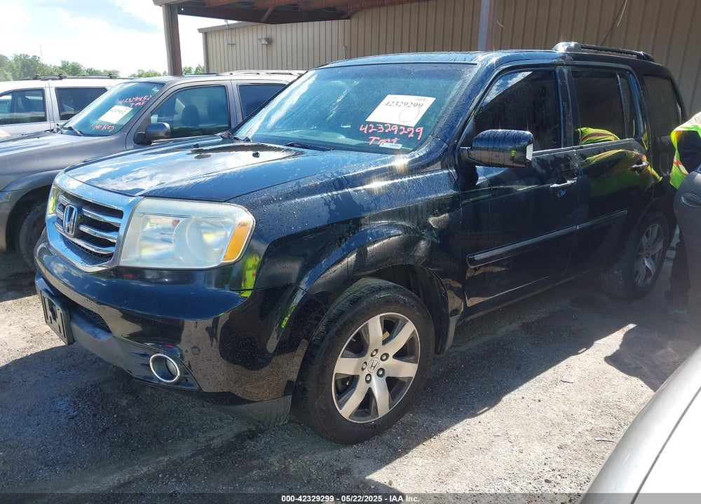 2014 HONDA PILOT TOURING VIN: 5FNYF3H93EB004140