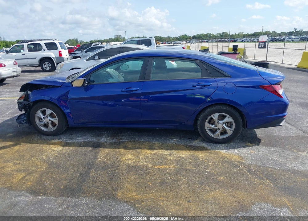 2021 HYUNDAI ELANTRA SE VIN: 5NPLL4AG9MH028766