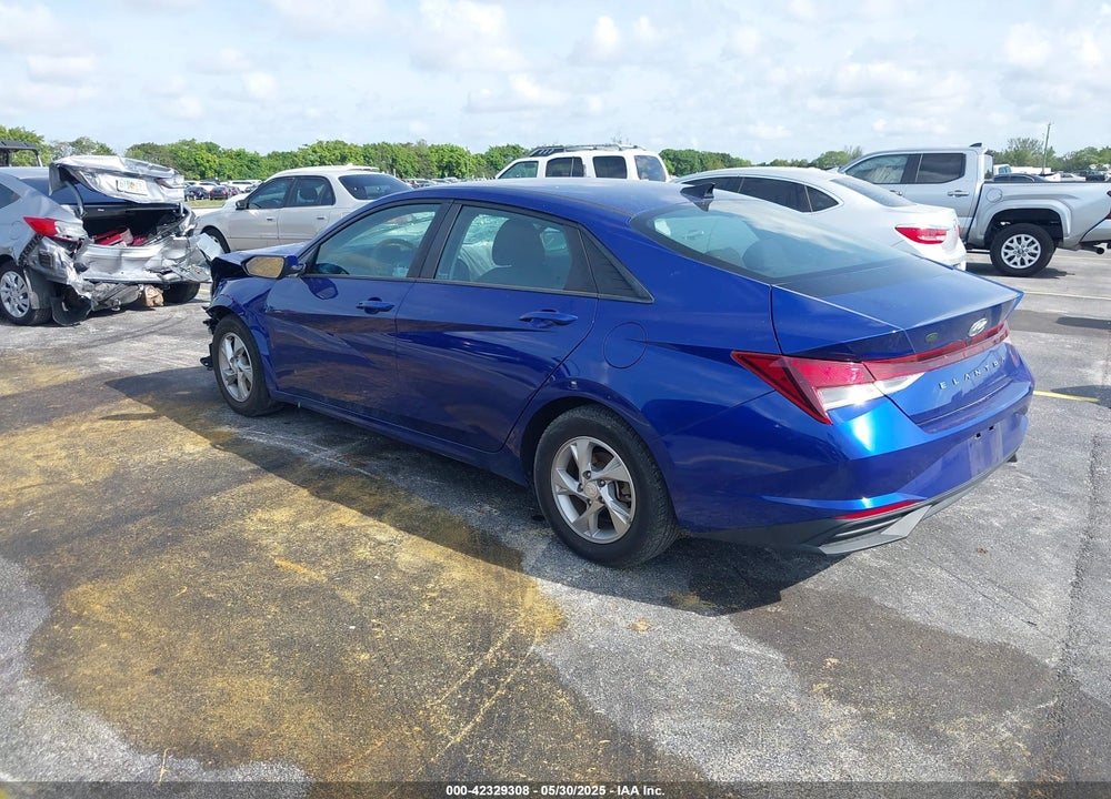 2021 HYUNDAI ELANTRA SE VIN: 5NPLL4AG9MH028766
