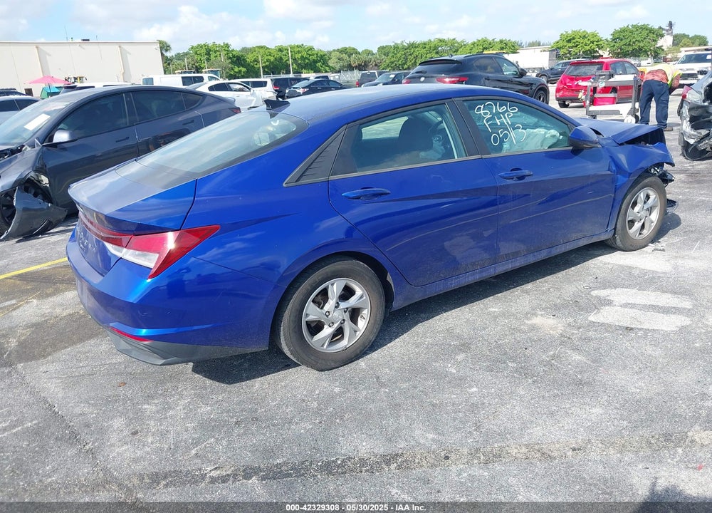 2021 HYUNDAI ELANTRA SE VIN: 5NPLL4AG9MH028766