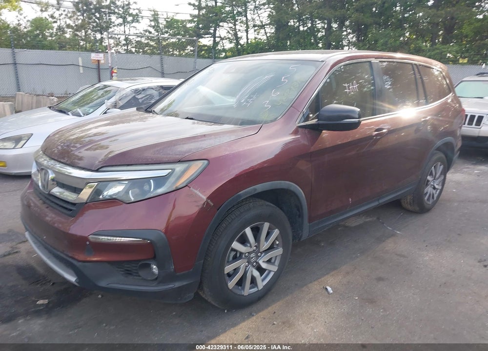2019 HONDA PILOT EX-L VIN: 5FNYF5H5XKB045563