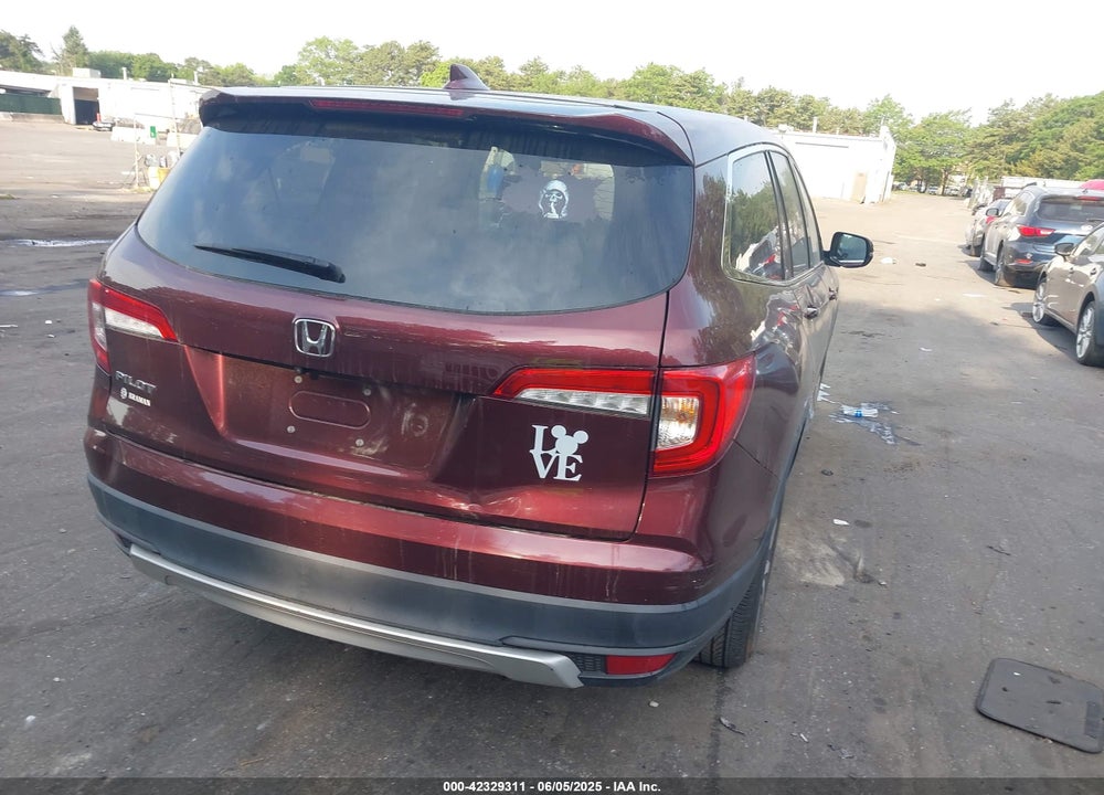2019 HONDA PILOT EX-L VIN: 5FNYF5H5XKB045563