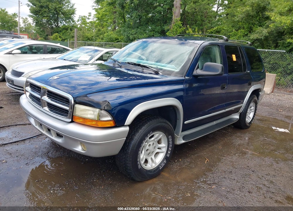 2002 DODGE DURANGO SLT PLUS VIN: 1B8HS58N42F164678