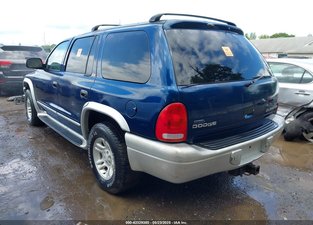 2002 DODGE DURANGO SLT PLUS VIN: 1B8HS58N42F164678