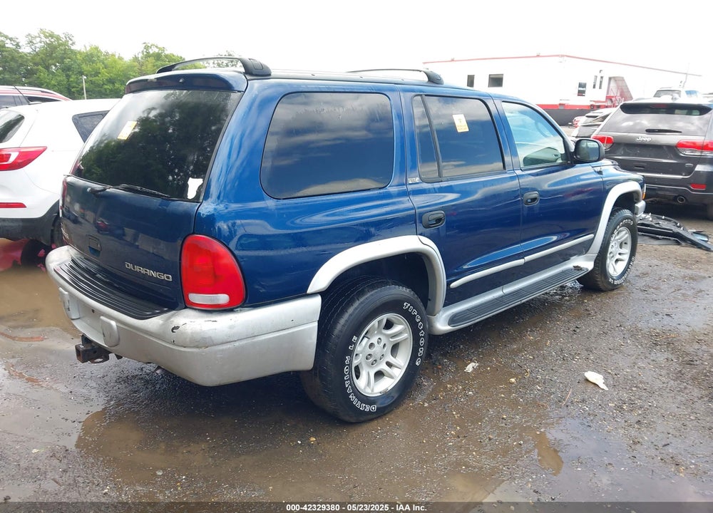 2002 DODGE DURANGO SLT PLUS VIN: 1B8HS58N42F164678