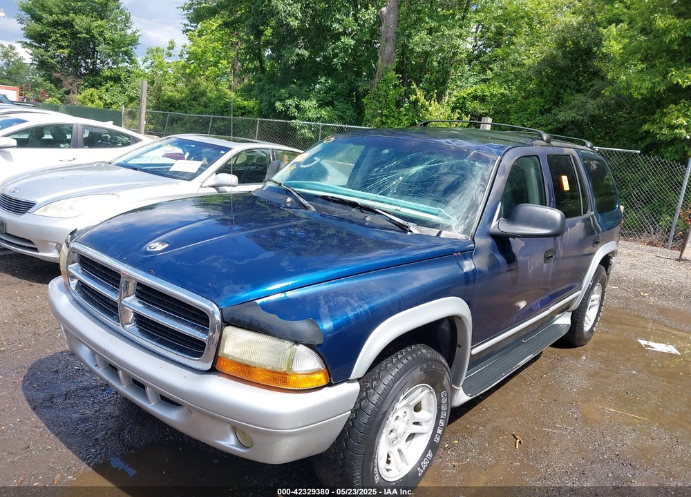 2002 DODGE DURANGO SLT PLUS VIN: 1B8HS58N42F164678