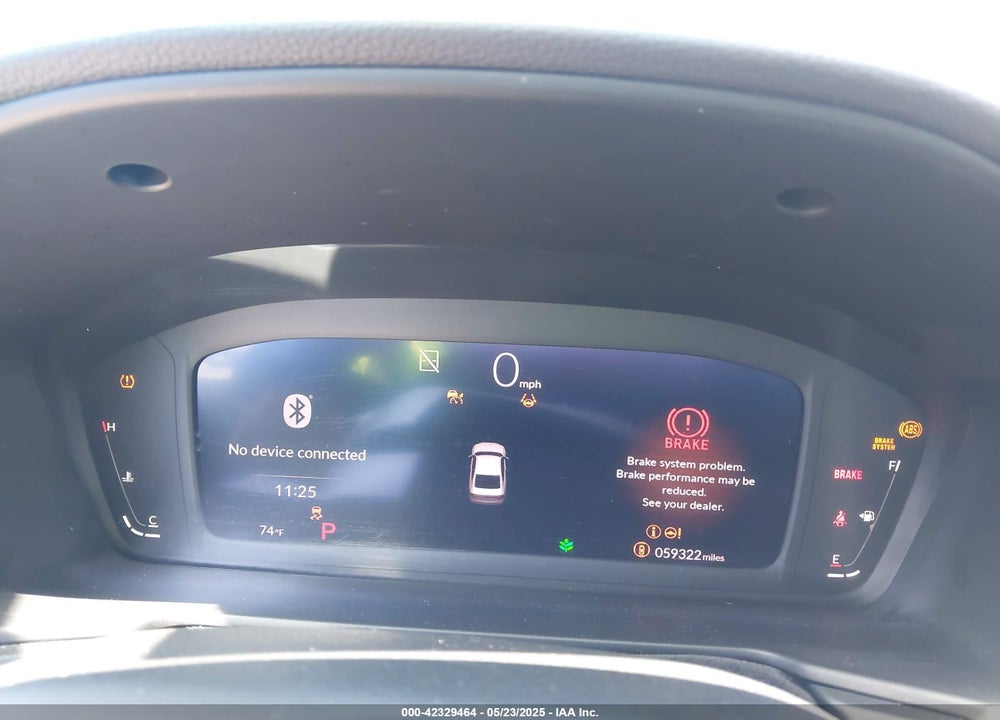2023 HONDA ACCORD VIN: 1HGCY1F38PA040362