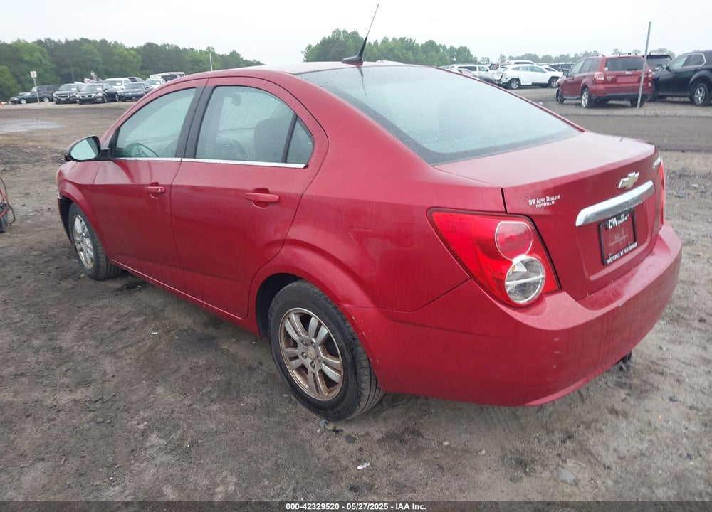 2012 CHEVROLET SONIC VIN: 1G1JC5SH7C4157011