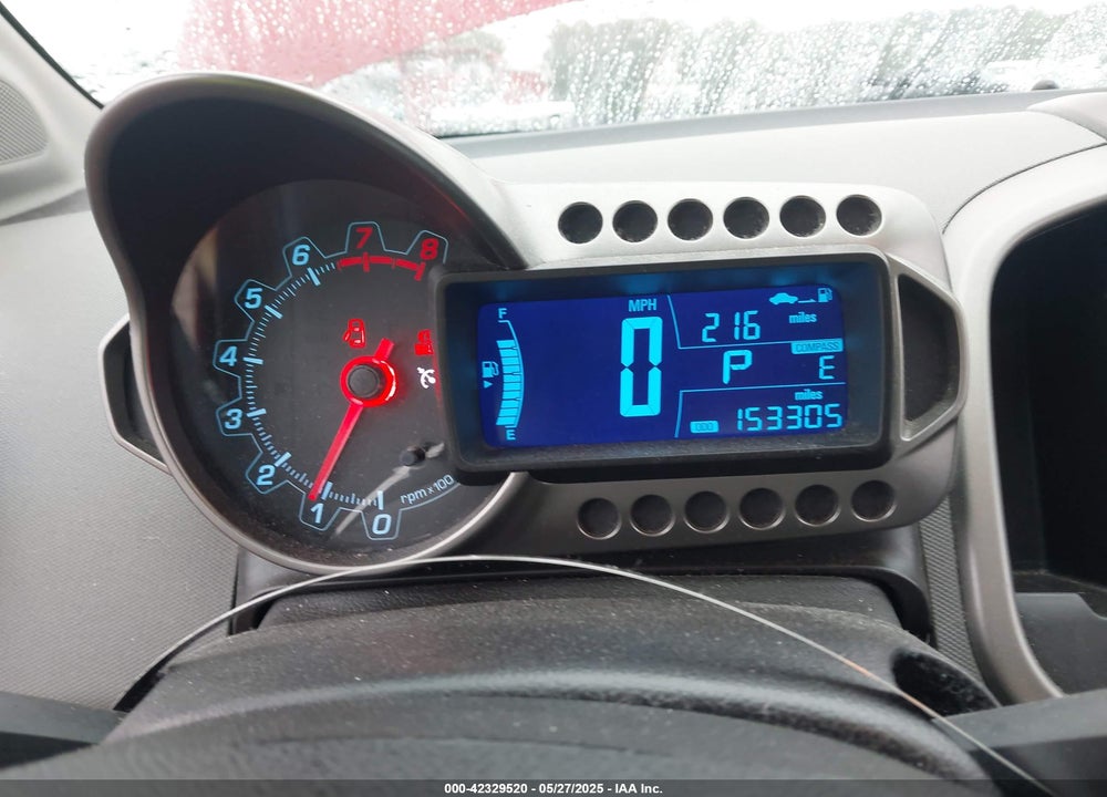 2012 CHEVROLET SONIC VIN: 1G1JC5SH7C4157011