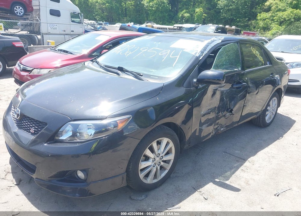 2009 TOYOTA COROLLA VIN: 2T1BU40E99C171672
