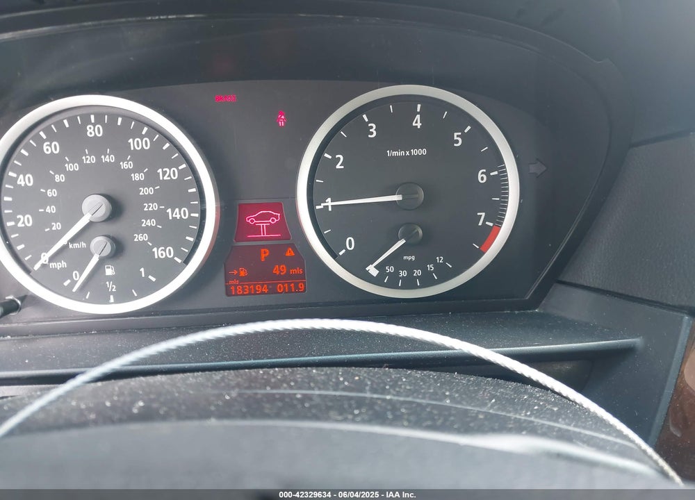 2007 BMW 530XI VIN: WBANF73527CU24936