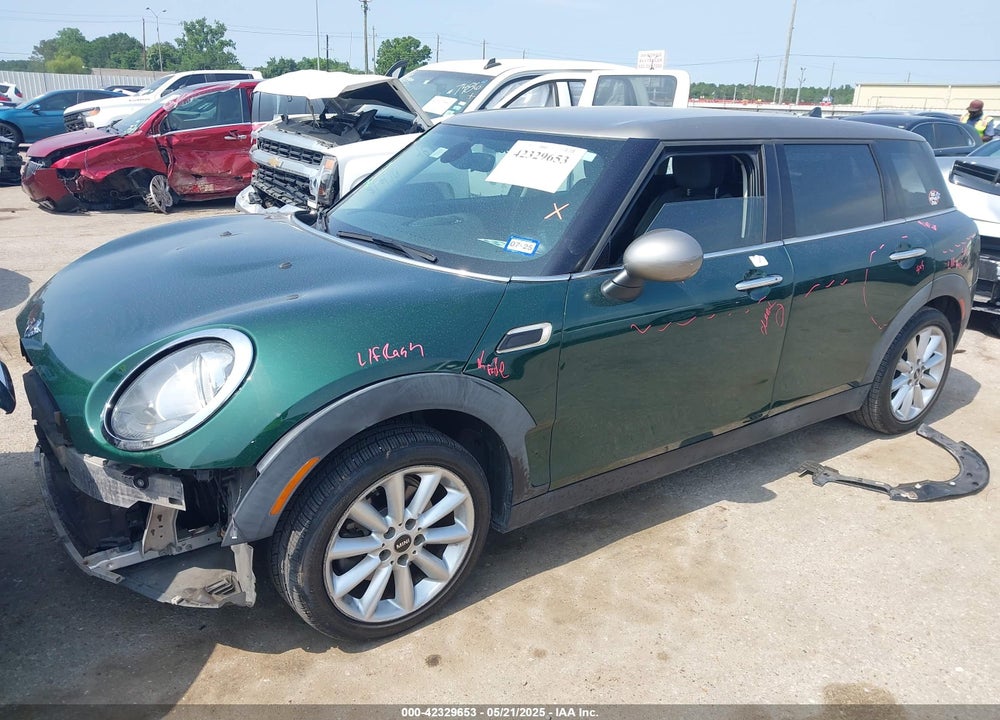 2016 MINI CLUBMAN COOPER VIN: WMWLN5C59G2B28190