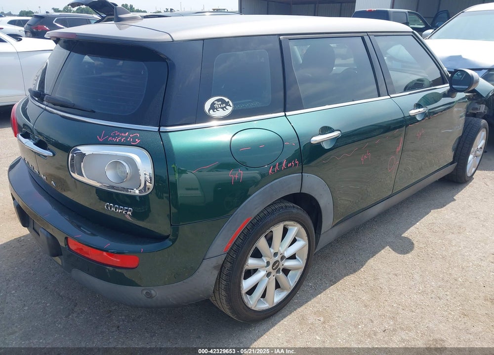 2016 MINI CLUBMAN COOPER VIN: WMWLN5C59G2B28190
