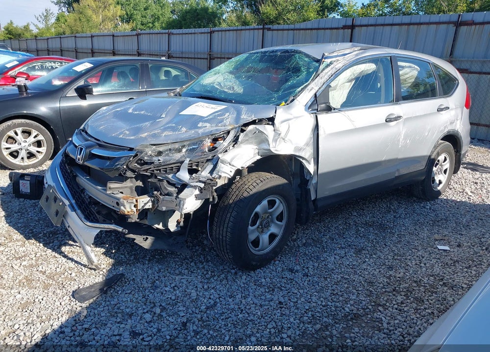 2016 HONDA CR-V LX VIN: 5J6RM4H39GL004987