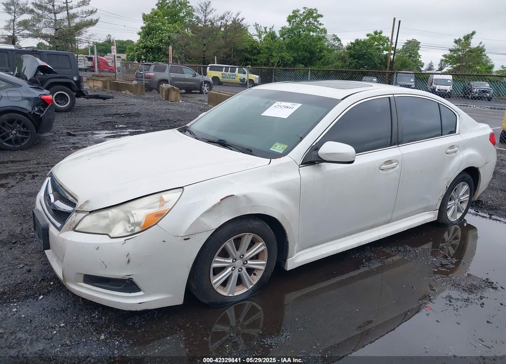 2010 SUBARU LEGACY VIN: 4S3BMBG64A3242633