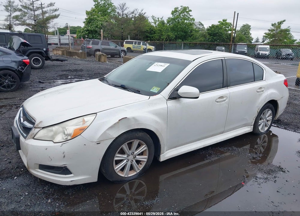 2010 SUBARU LEGACY VIN: 4S3BMBG64A3242633