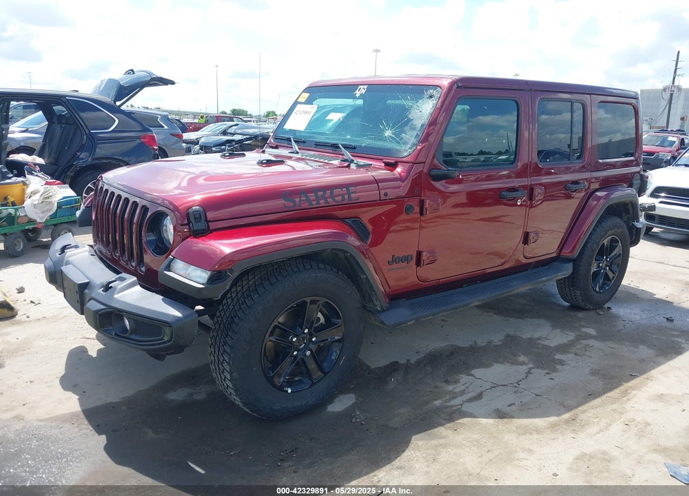 2021 JEEP WRANGLER UNLIMITED SAHARA ALTITUDE 4X4 VIN: 1C4HJXEG5MW649214