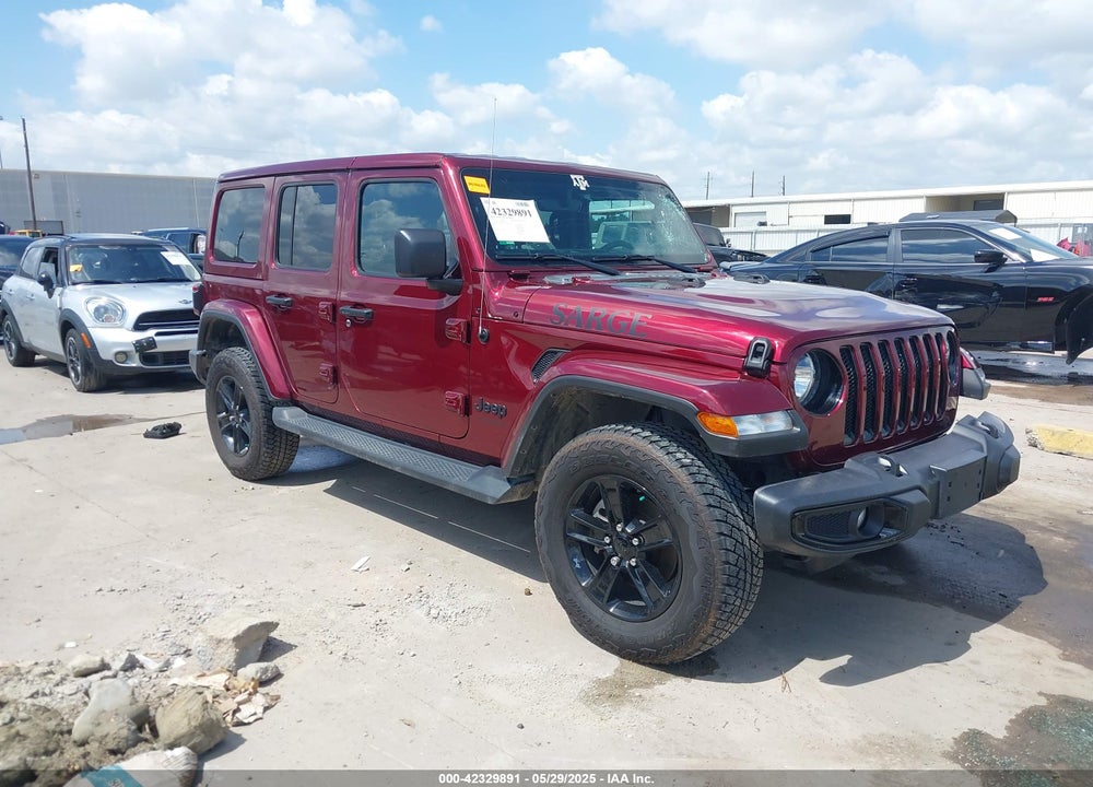 2021 JEEP WRANGLER UNLIMITED SAHARA ALTITUDE 4X4 VIN: 1C4HJXEG5MW649214