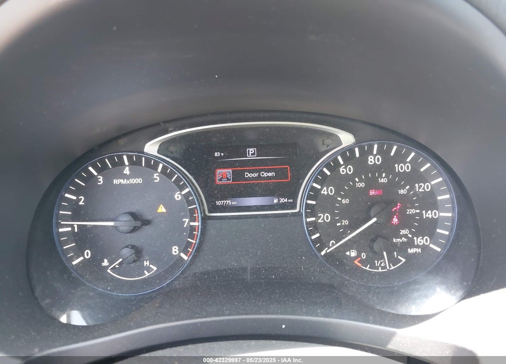 2016 NISSAN ALTIMA 2.5 SR VIN: 1N4AL3AP5GC252334