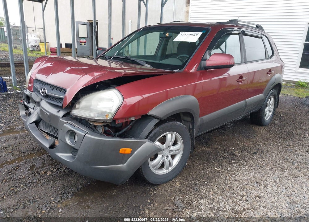 2006 HYUNDAI TUCSON GLS/LIMITED VIN: KM8JN72D66U370199