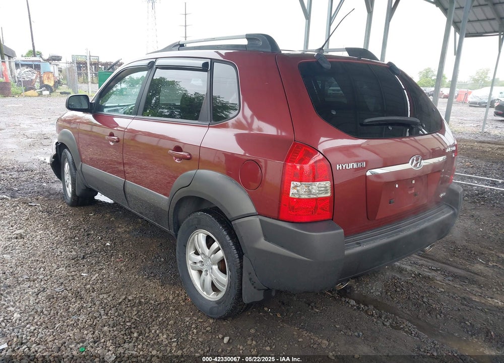 2006 HYUNDAI TUCSON GLS/LIMITED VIN: KM8JN72D66U370199