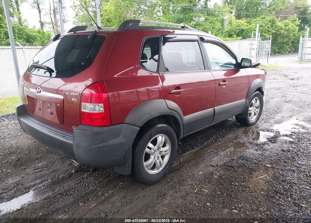 2006 HYUNDAI TUCSON GLS/LIMITED VIN: KM8JN72D66U370199