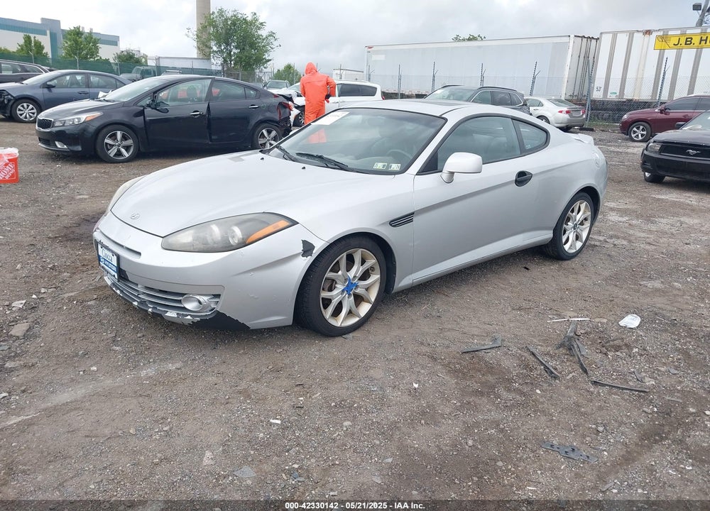 2008 HYUNDAI TIBURON VIN: KMHHN66F98U291391