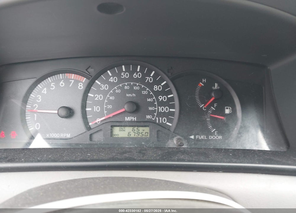 2008 TOYOTA COROLLA CE/LE/S VIN: 2T1BR32E68C860849