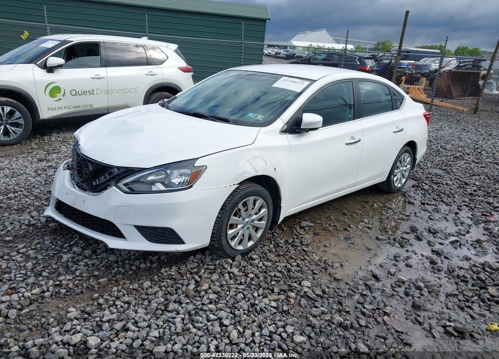 2017 NISSAN SENTRA VIN: 3N1AB7AP2HY291852