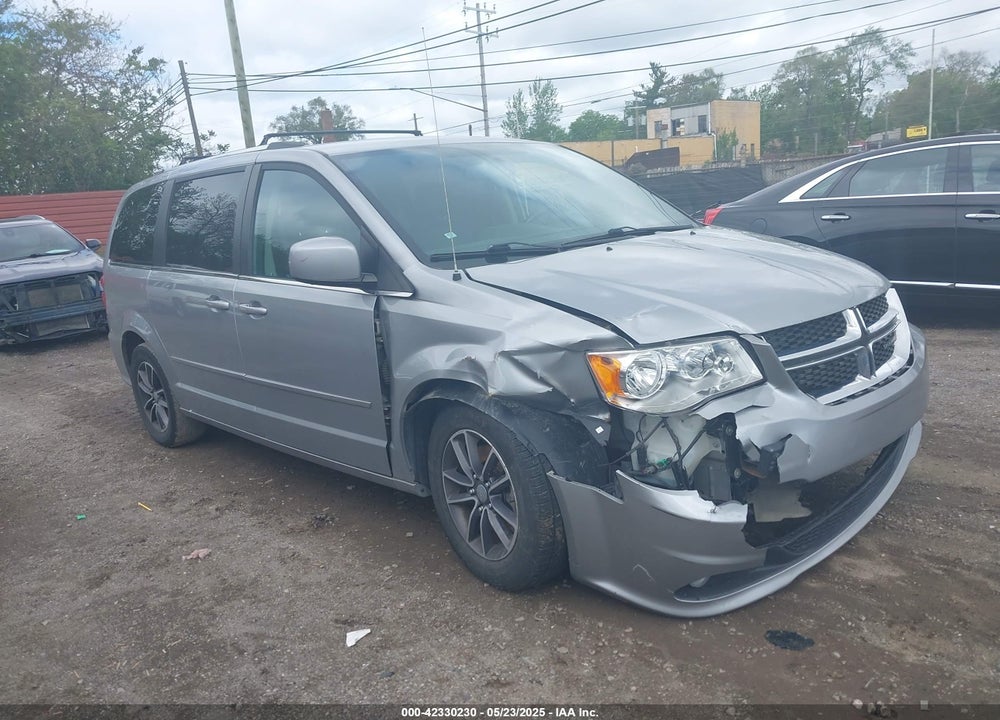 2017 DODGE GRAND CARAVAN SXT VIN: 2C4RDGCG8HR848917