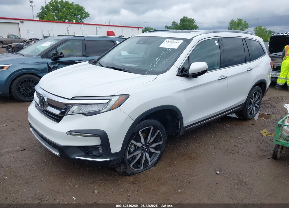 2022 HONDA PILOT VIN: 5FNYF6H63NB086457